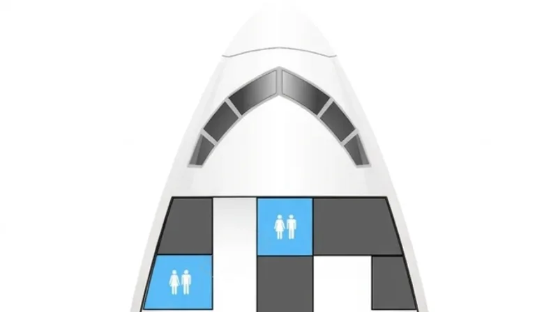 T'Way Air Boeing 777-300ER seat map preview