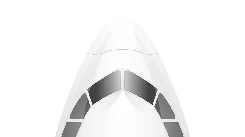 United Airlines Airbus A320 seat map preview