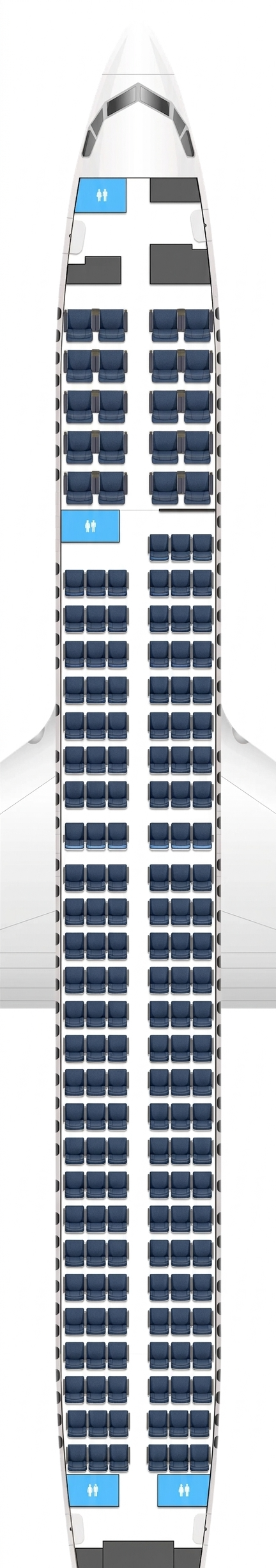United Airlines Boeing 737-Max 9 seat map