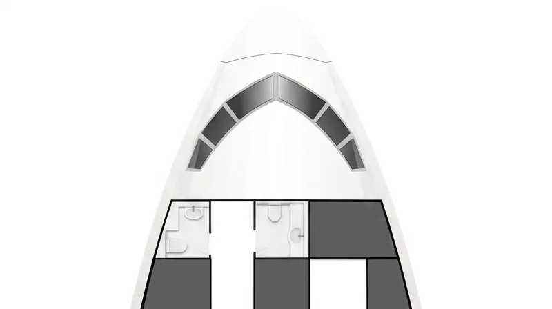 United Airlines Boeing 777-200 seat map preview