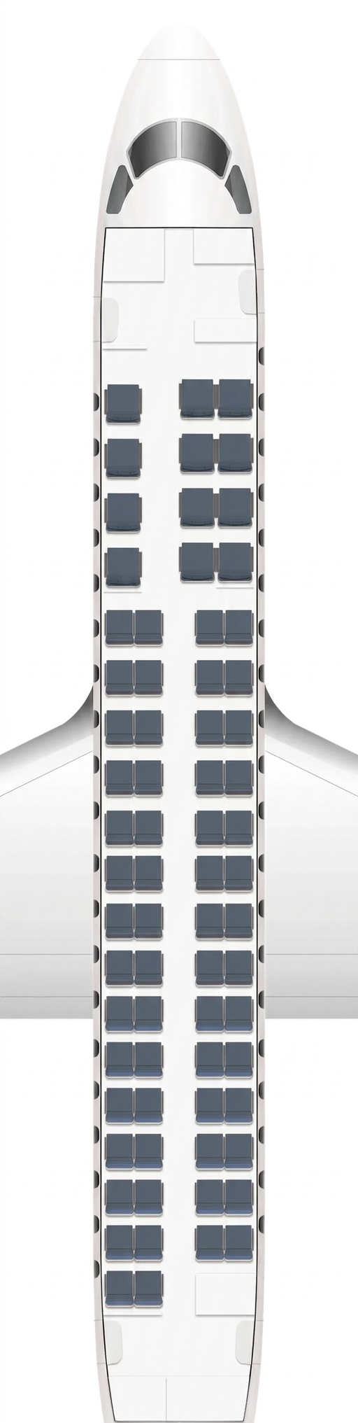 United Airlines Embraer 175 seat map