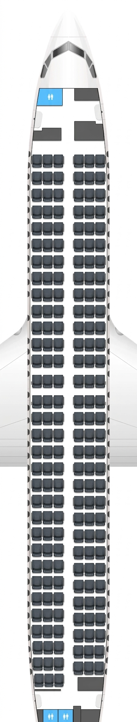 Air Europa Boeing 737-Max 8 seat map
