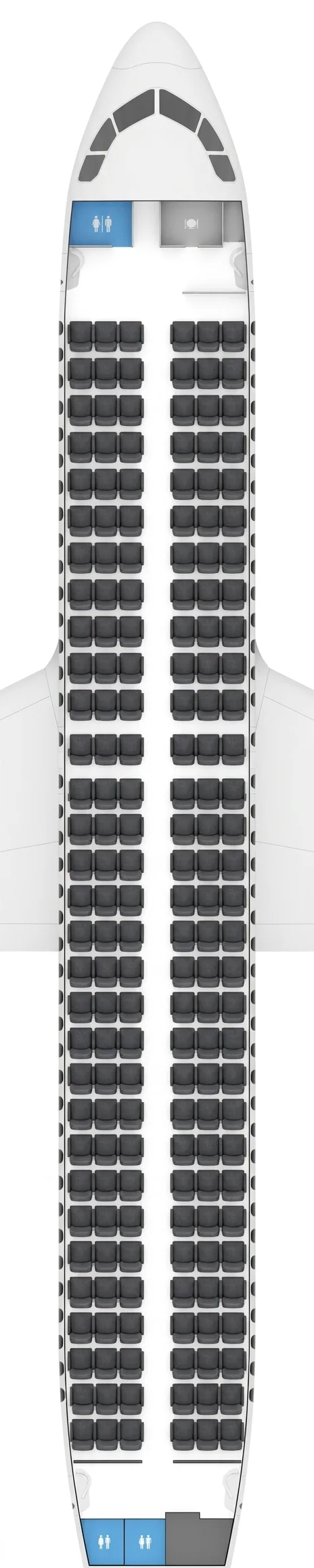 Viva Airbus A320neo seat map