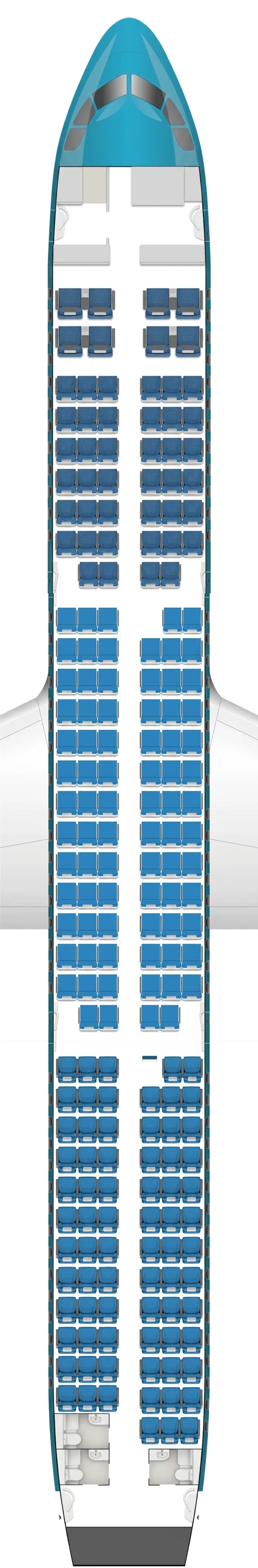 Vietnam Airlines Airbus A321 seat map