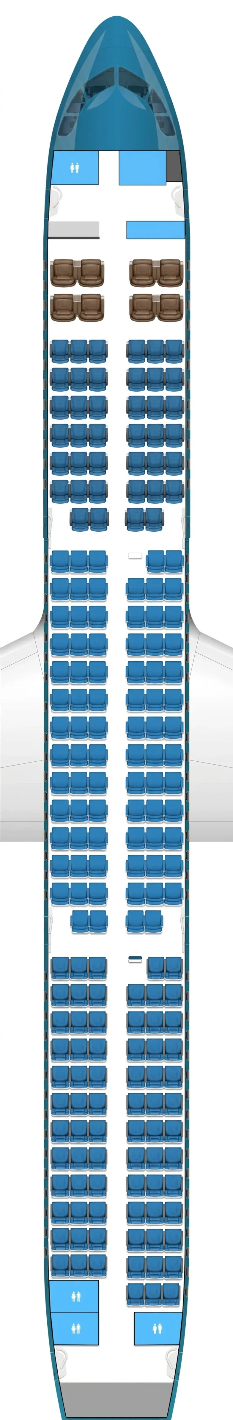 Vietnam Airlines Airbus A321neo seat map