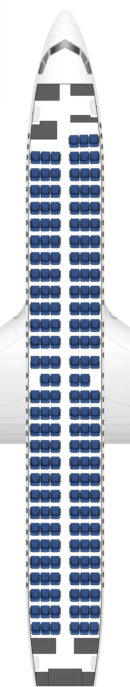 Southwest Boeing 737 MAX 8 seat map