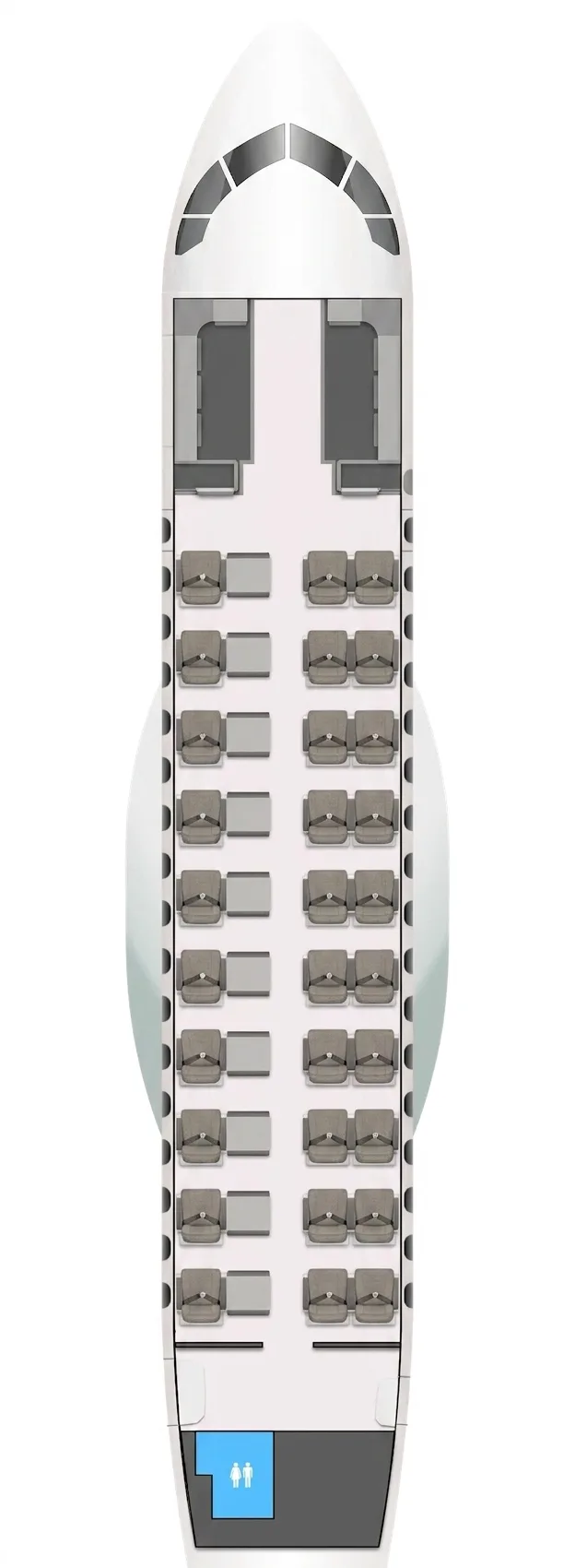 JSX ATR 42-600 seat map