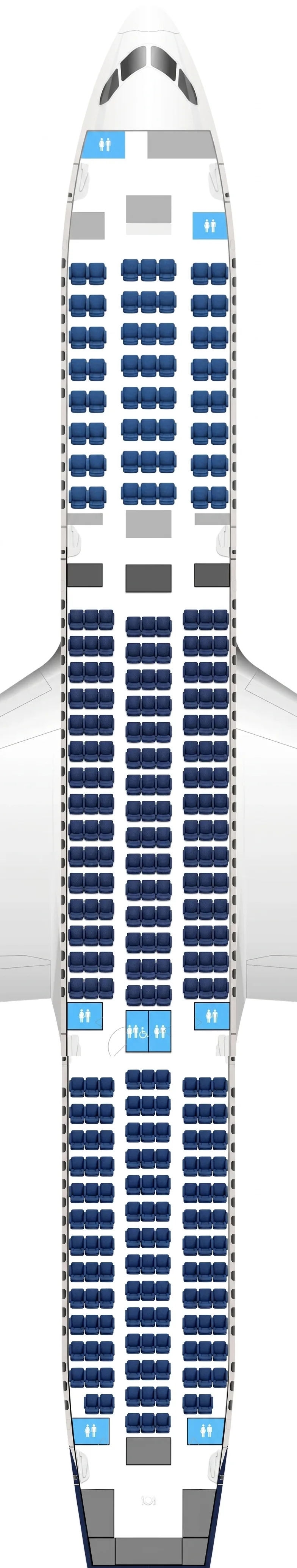 Air Premia Boeing 787-9 seat map