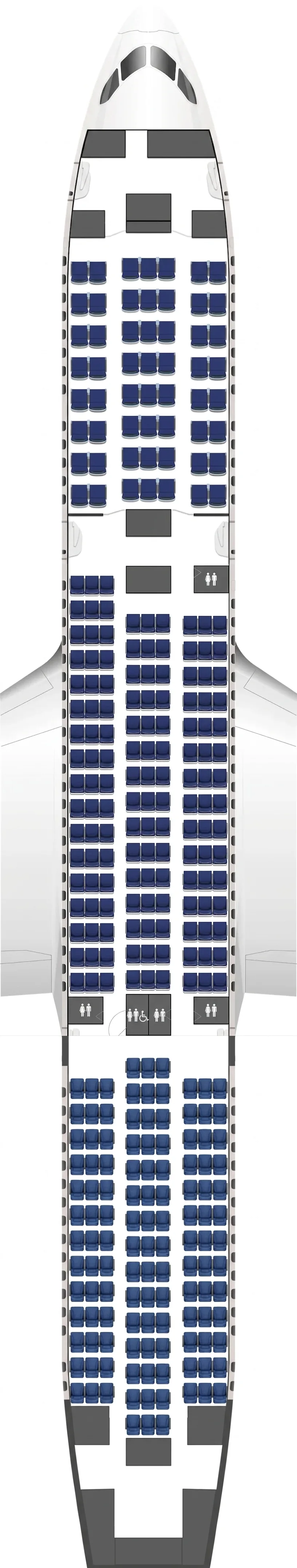 Air Premia Boeing 787-9 seat map