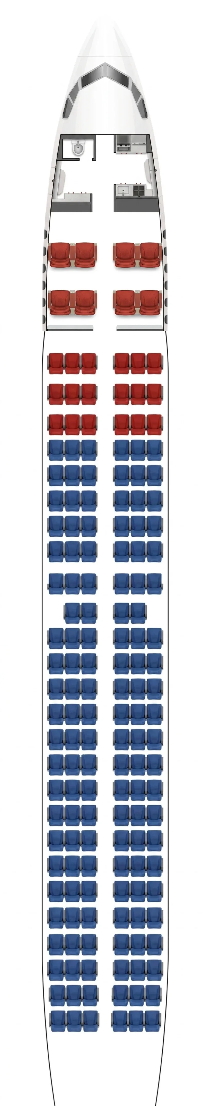 Shenzhen Airlines Boeing 737 MAX 8 seat map
