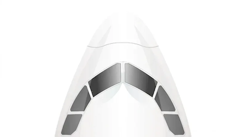 Titan Airways Airbus A320 seat map preview